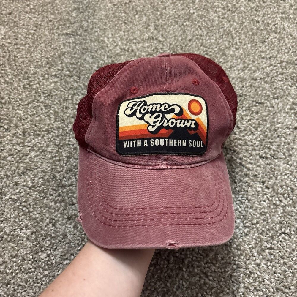 Southern Joint Trucker Hat Home Grown Southern Soul Distressed Snapback